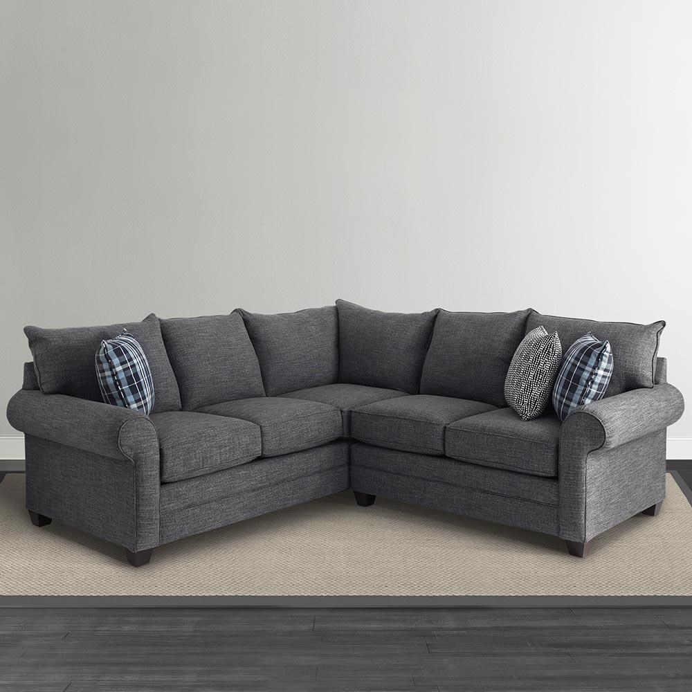 Bassett Alex 3989 3989LSECT LShaped Sectional Sofa Great American